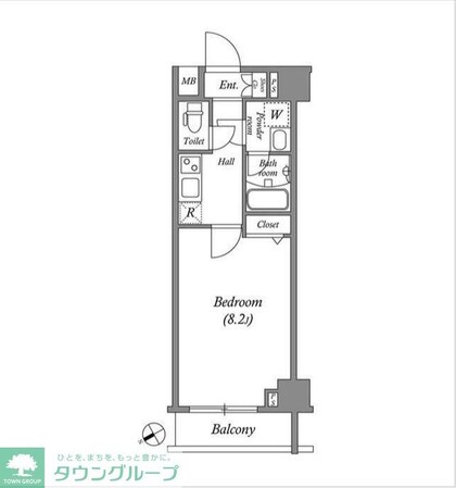GENOVIA西高島平 skygardenの物件間取画像